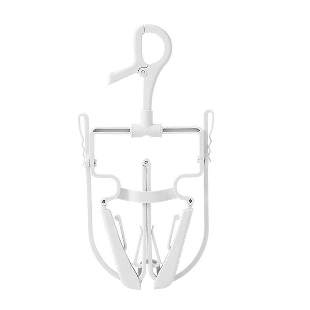 Stretchable Hanger for Hoodie Plastic Wide Shoulder Simple Style 1Set