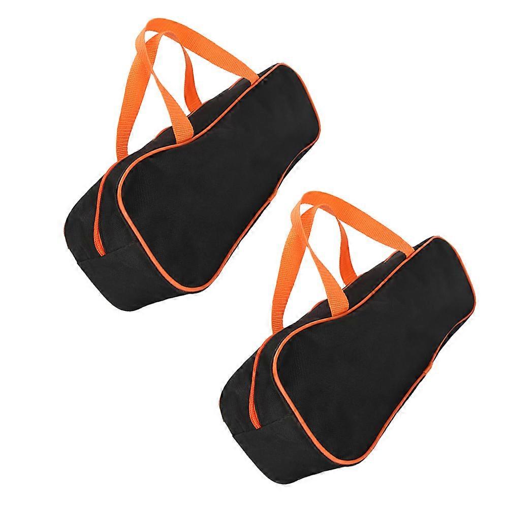 Outdoor Cookware Storage Bag Barbecue Tool Bag Camping Picnic Hardware Storage Rectangular Simple Design 42.00X16.00X11.00CM 2Pcs