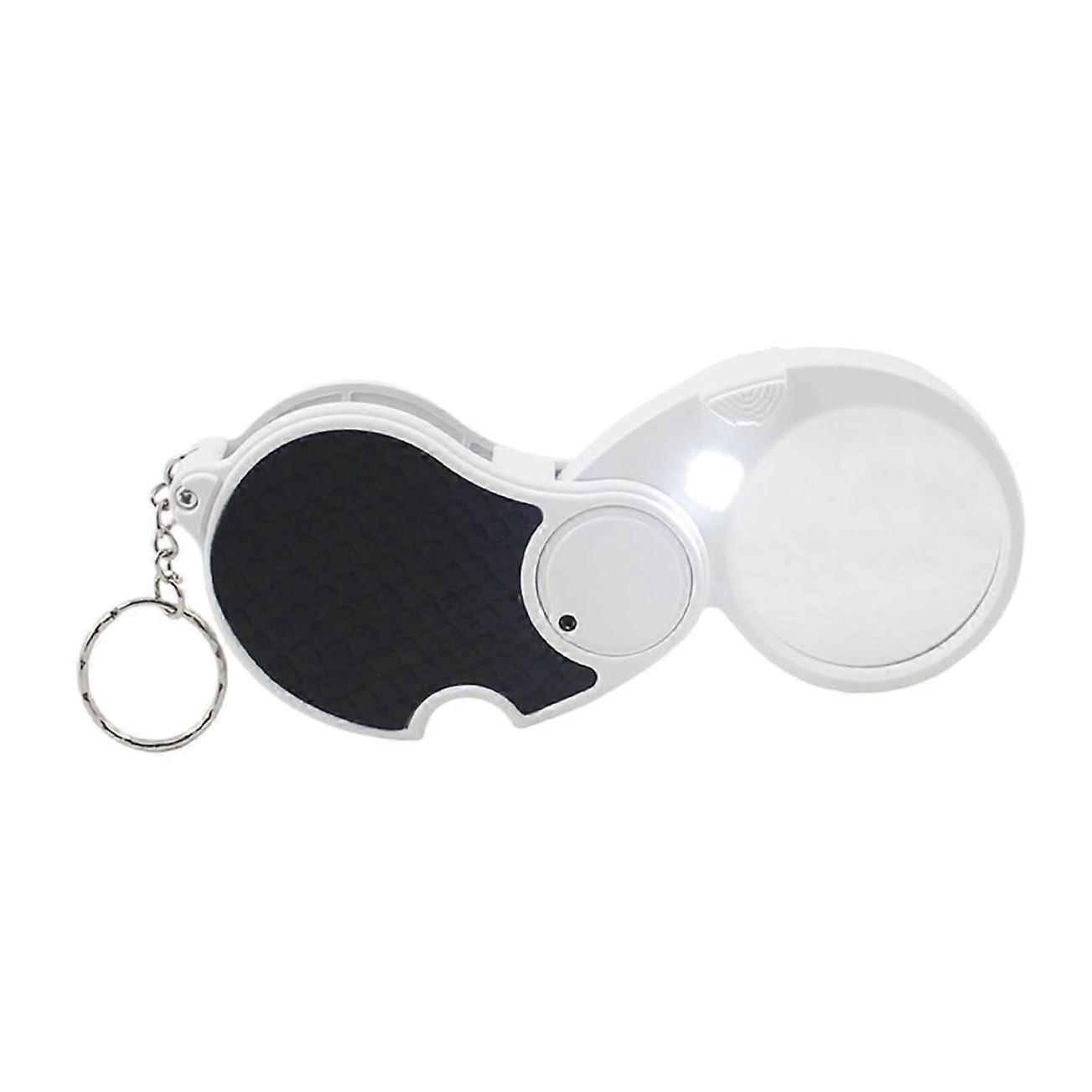 Foldable Magnifying Glass PocketSized With LED For Seniors