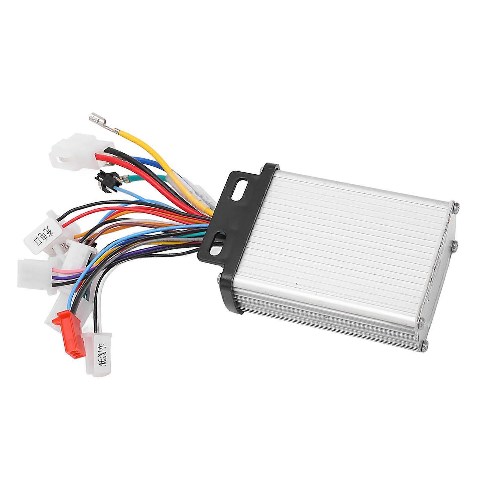 Brushless Controller Kit Aluminiumlegierung Gummi Controller Griffsatz für Elektrofahrräder Motorräder 36V 48V 350W 