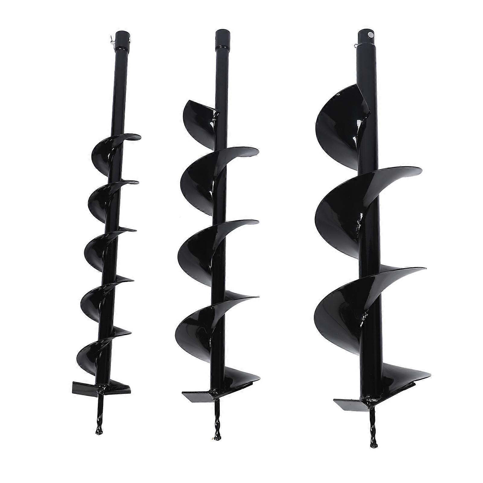 Electric Auger 52CC 2.4HP Engine 2 Stroke Gas Powered Earth Auger Hole Digger for Orchard Planting 80cm / 31.5in Drilling Depth 4in 6in 8in Drill Bit