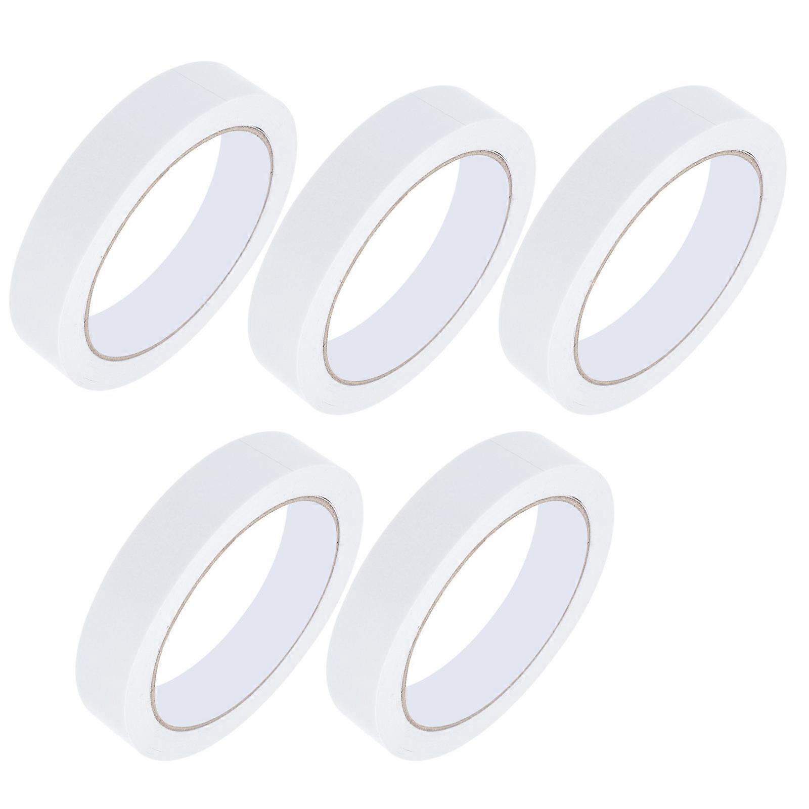 5 Pack Kraft Paper Gummed Tape, Self Adhesive Packaging Tape for Carton Sealing, DIY Binding and Moving Boxes