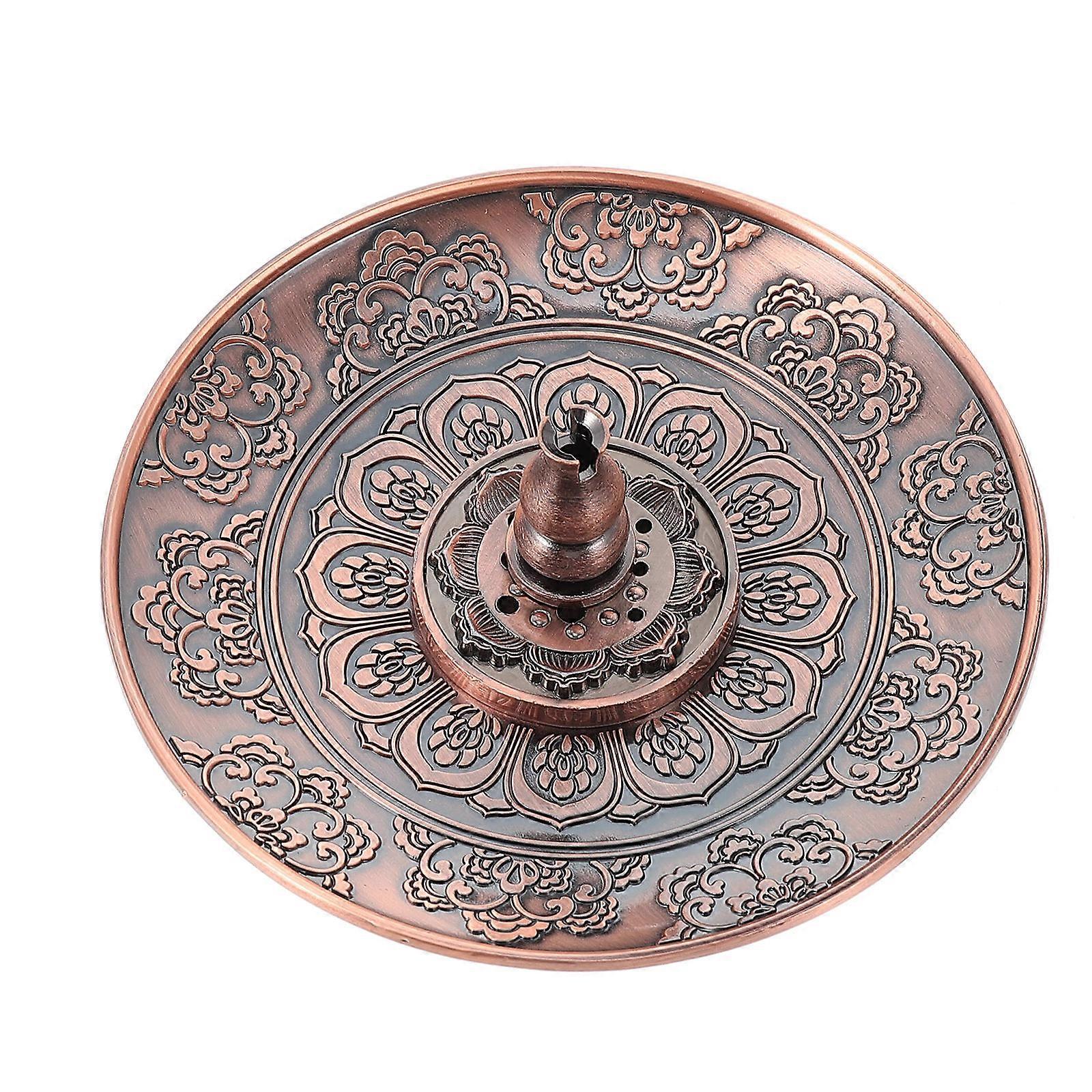 Alloy Incense Holder Creative Appearance Hotel Decorative Item Multi Function 1Set