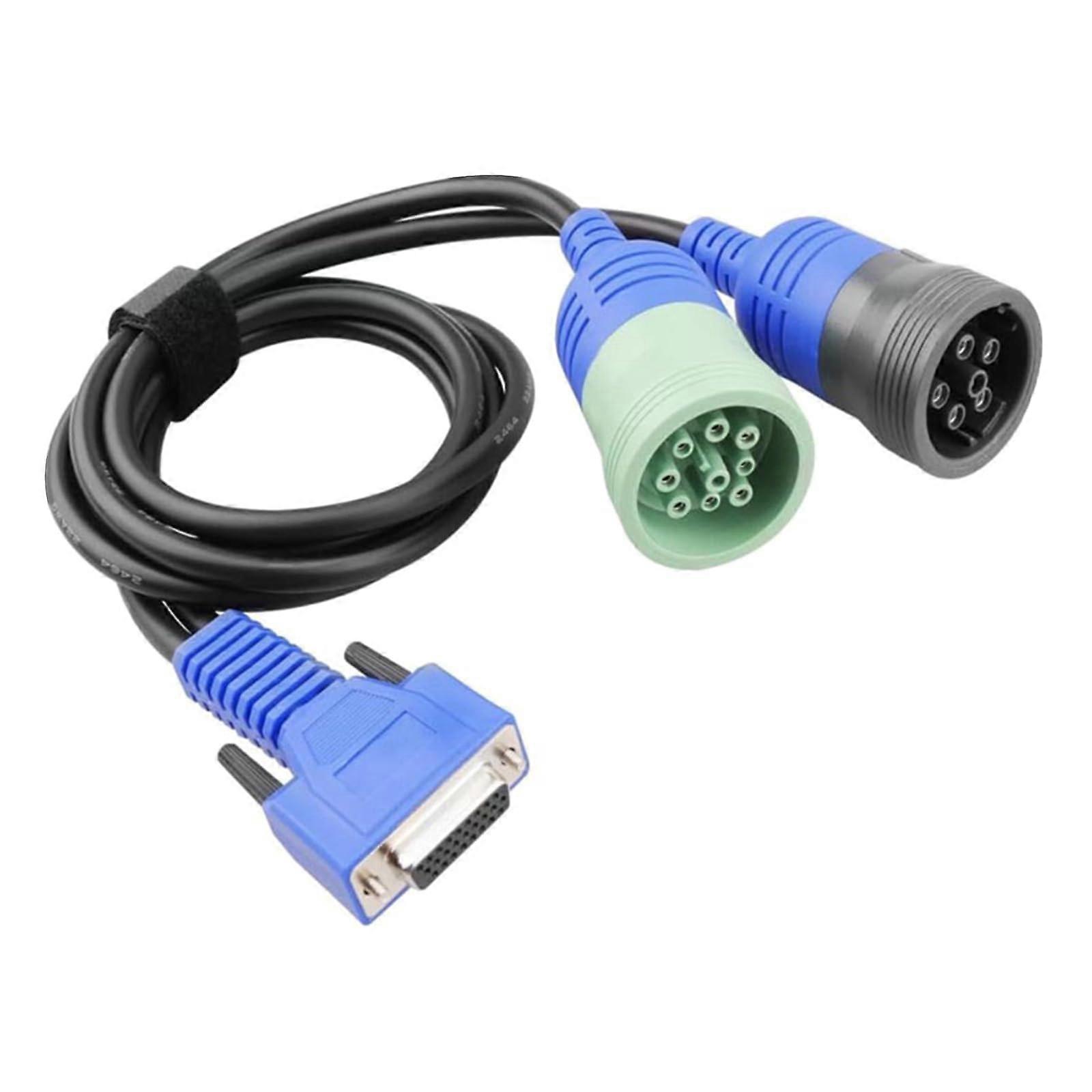 493148 Truck Diagnostic Cable 6Pin and 9Pin Adapter Connector For USB Link Engine Analysis And Vehicle Maintenance