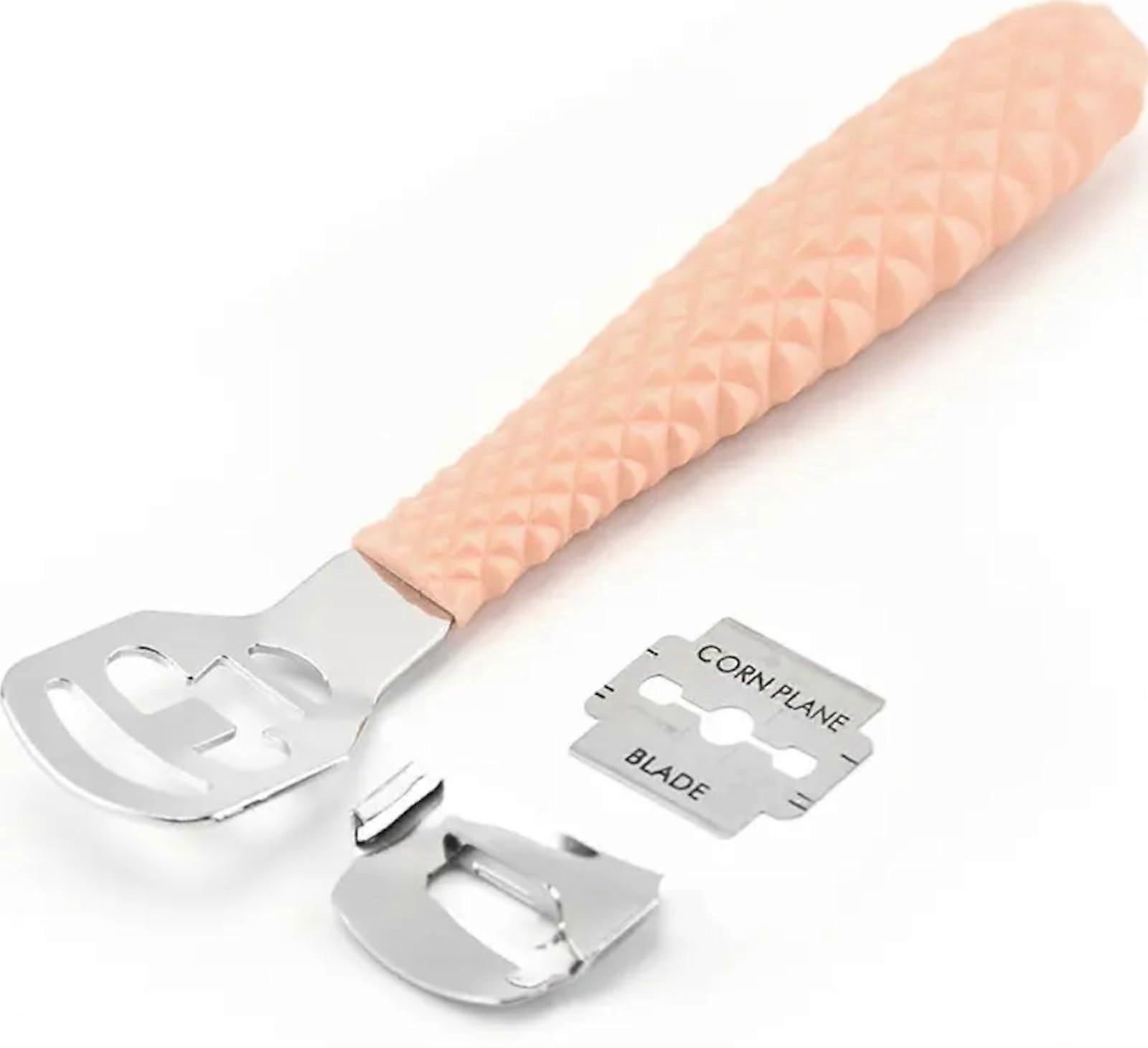 Callus Remover Set - 2 Pink Callus Rasp and Foot File Tools for Pedicure and Foot Care, Professional Quality