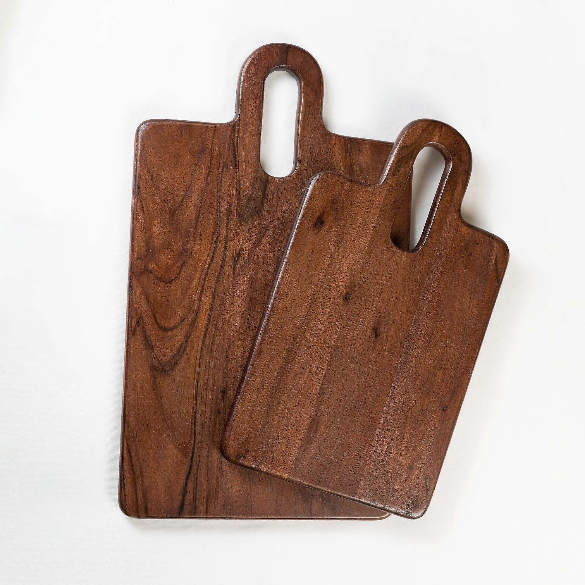 Rectangular Board with Long Grooves 17' x 10' and 14' x 8' Natural Honey 17X10 AND 14X8