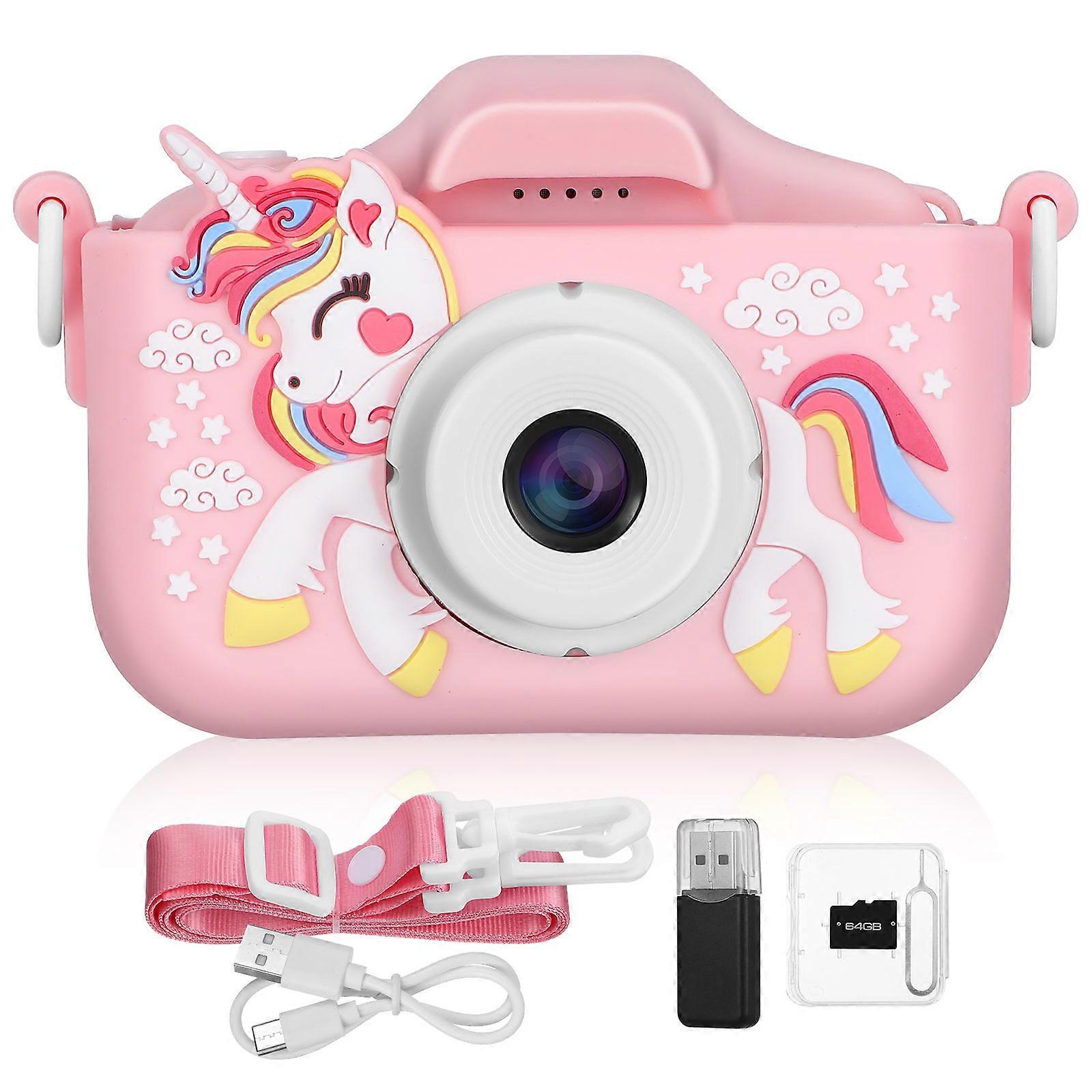 Kids Digital Camera Toy Camera Toddler Friendly Design 40X6 50X4 90CM Dual 1080P Cameras 1Set