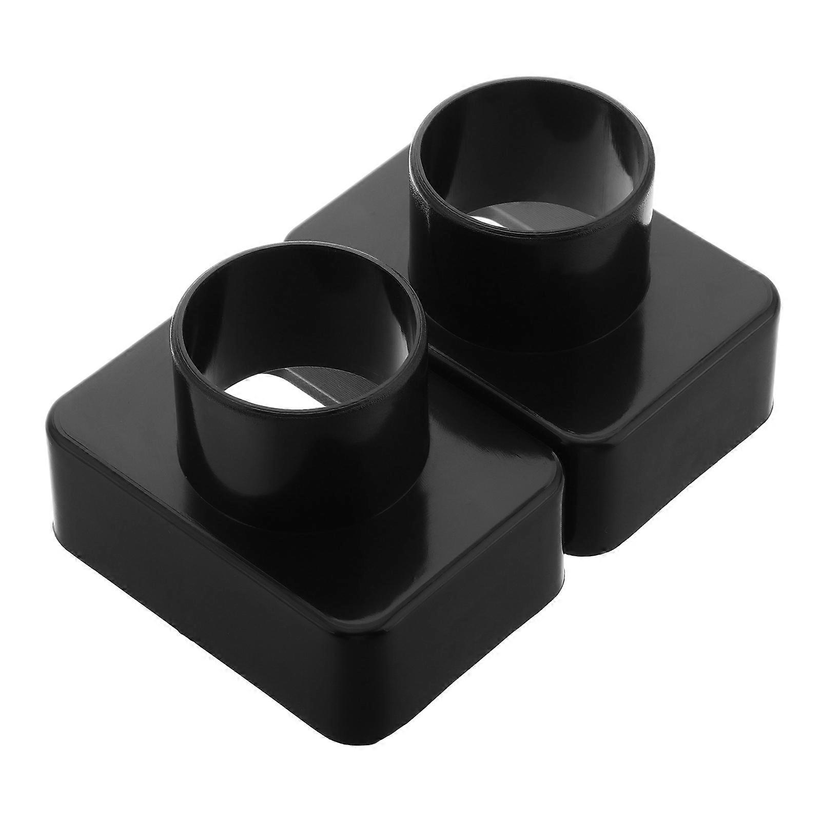 2pcs Air Ventilation Duct Connector Adapter for Car Modifications – Durable Air Outlet Fitting, Compatibility for Various Vehicle Styles