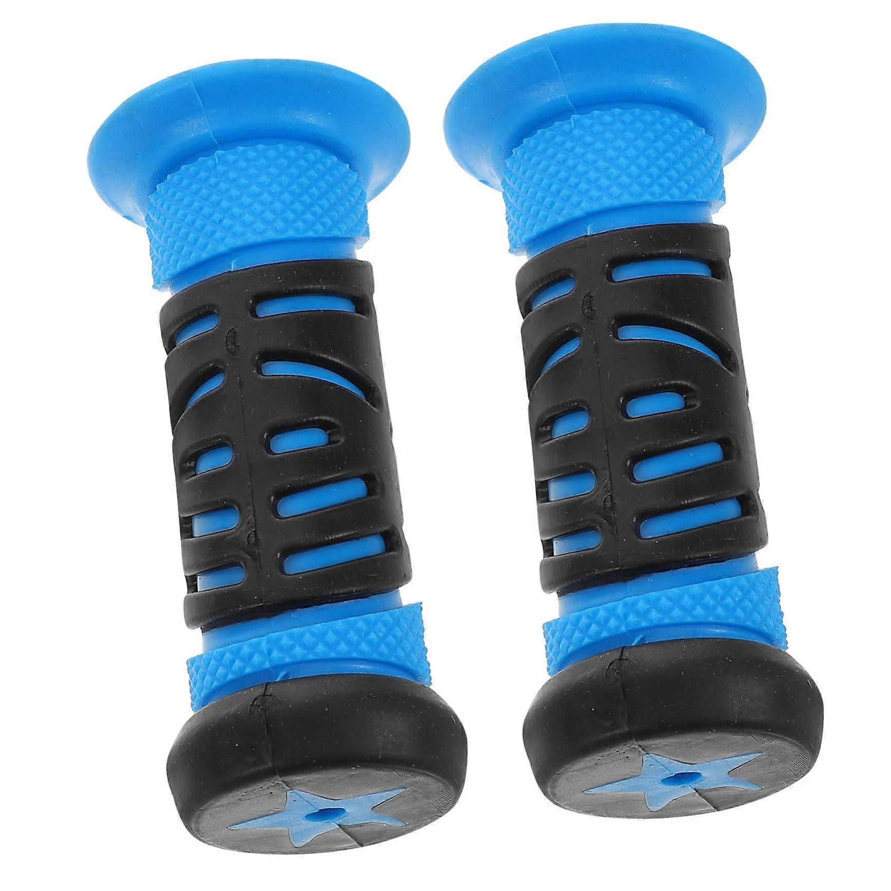 Child-Safe Bicycle Handlebar Grips, Non-Slip Rubber for Kids Bikes and Scooters, Durable and Easy to Install