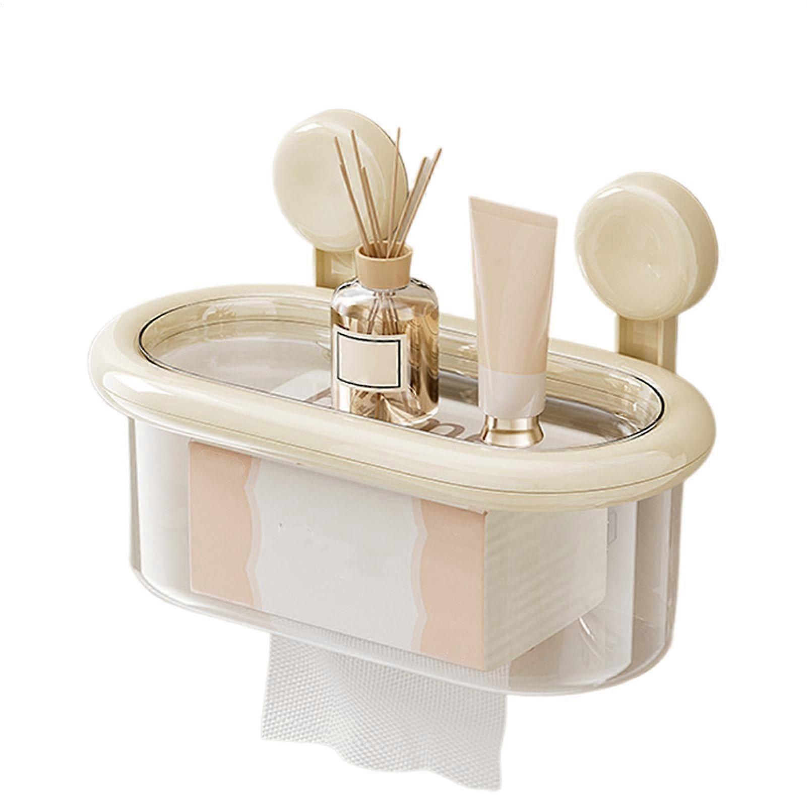 Wallmounted dispenser, portable dance box  capacity paper towel holder white