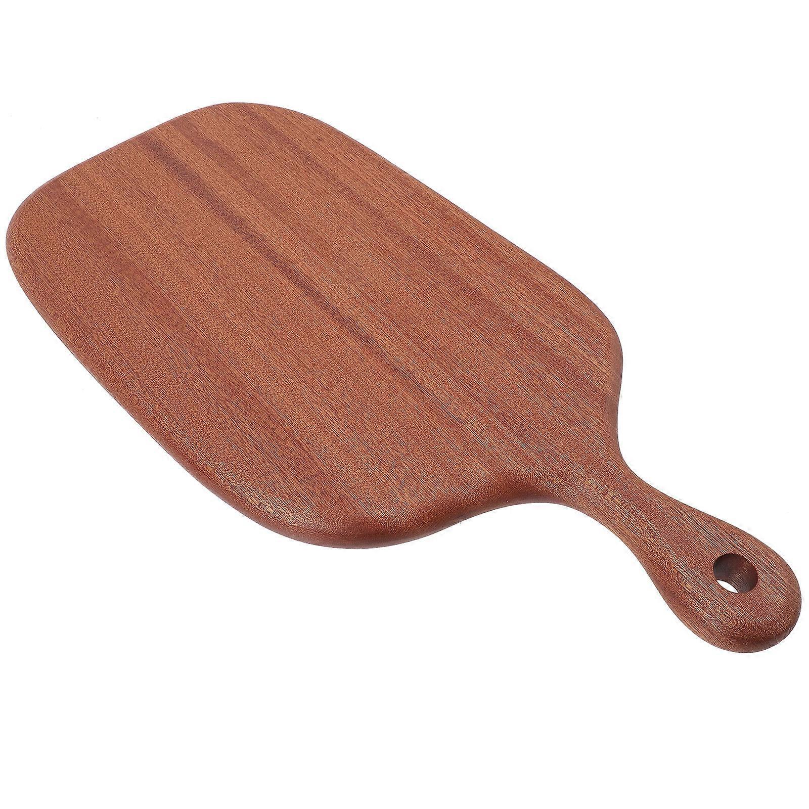 Wooden Cutting Board for Kitchen Use Coffee Color with Smooth Edges 11.8 x 7.87 inches