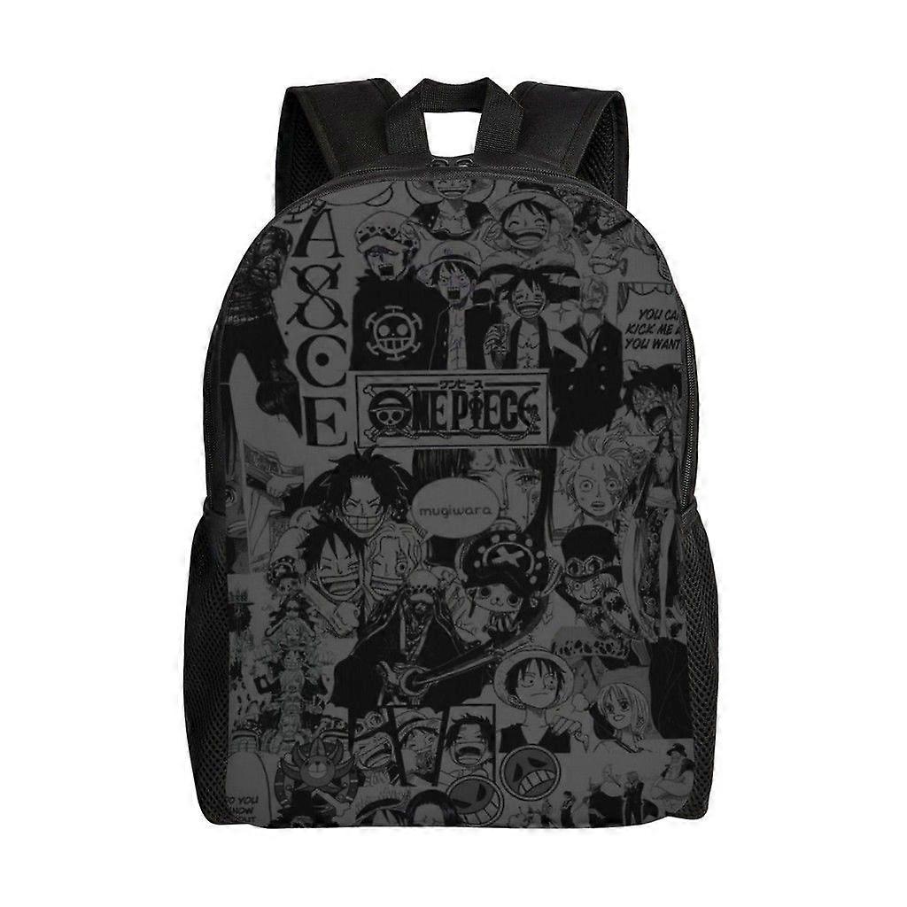 One Piece School Bag Cartoon Backpack Fashion Boys Bag Student Schoolbag Travel Backpack-hjka623