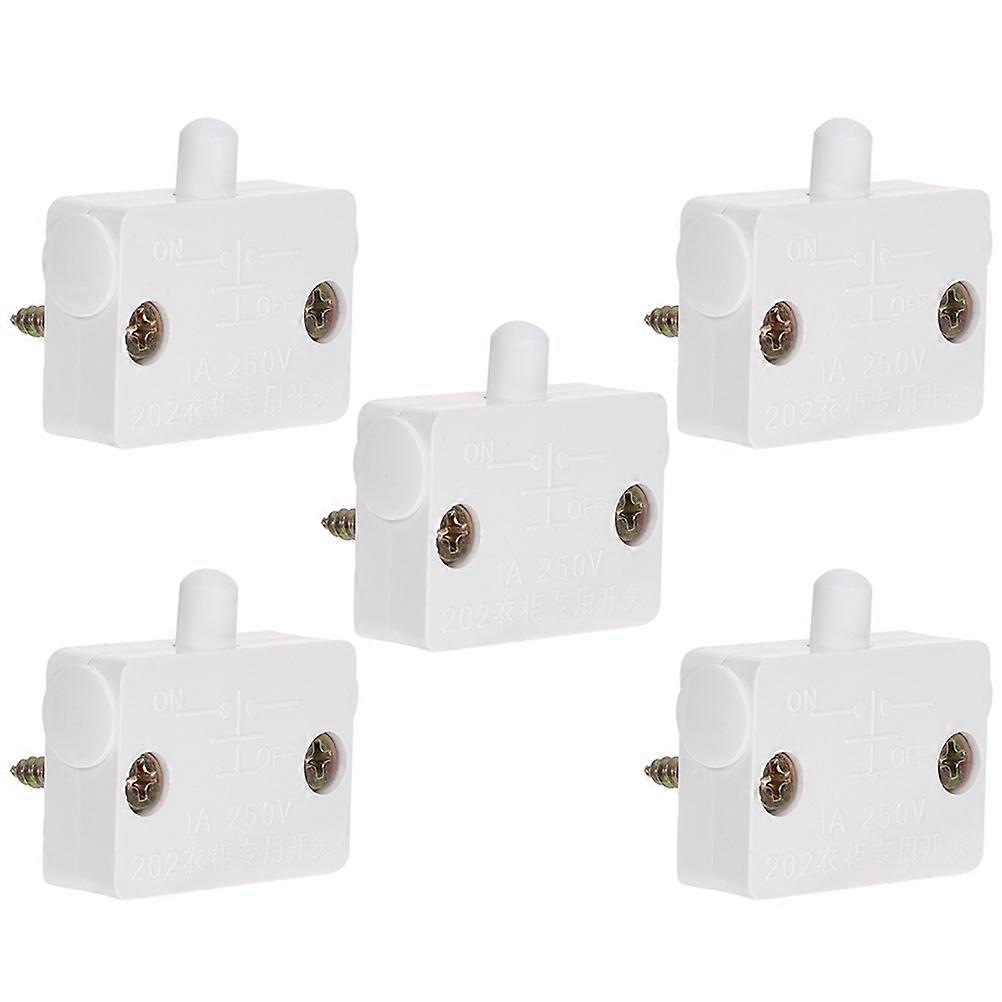 Cabinet Light 5Pcs Automatic On Off Suitable For Home ABS Material Control Lighting Fixtures