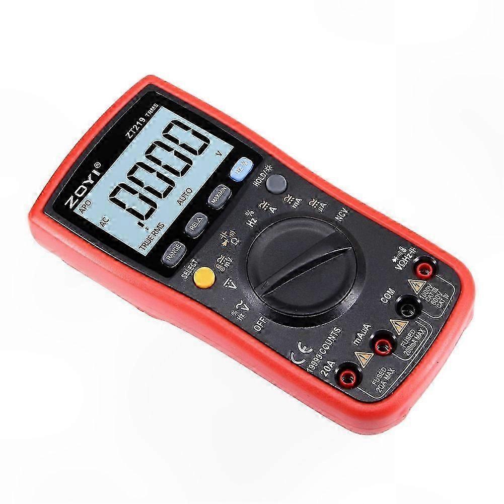 Digitales Multimeter AC / DC Spannung Strommesser 19999 Zählt Transistortester