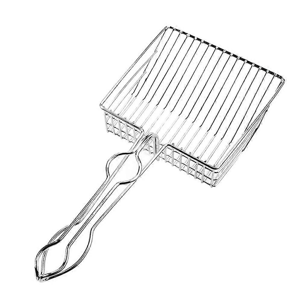 1PC Long Handle Durable Stainless Steel Pet Dog Litter Scooper and Sand Cleaning Tool