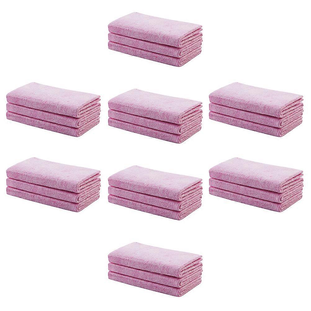 Dish Wash Cloth 24Pcs Multi-Functional Microfiber Cleaning Towels 30x30cm Square Water Absorption Perfect For Kitchen Cleaning