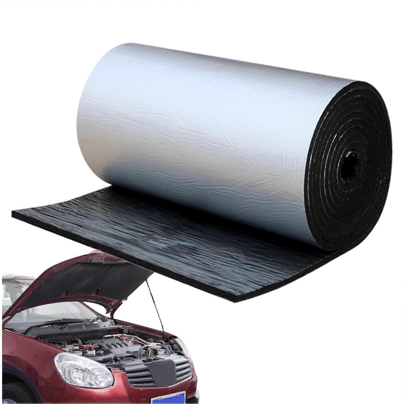 Autoschallschutzmatte Heat Shield Barrier For Engine Bay, Doors, Trunk & Roof - Soundproof Pads Fireproof 100x50x0.5 cm
