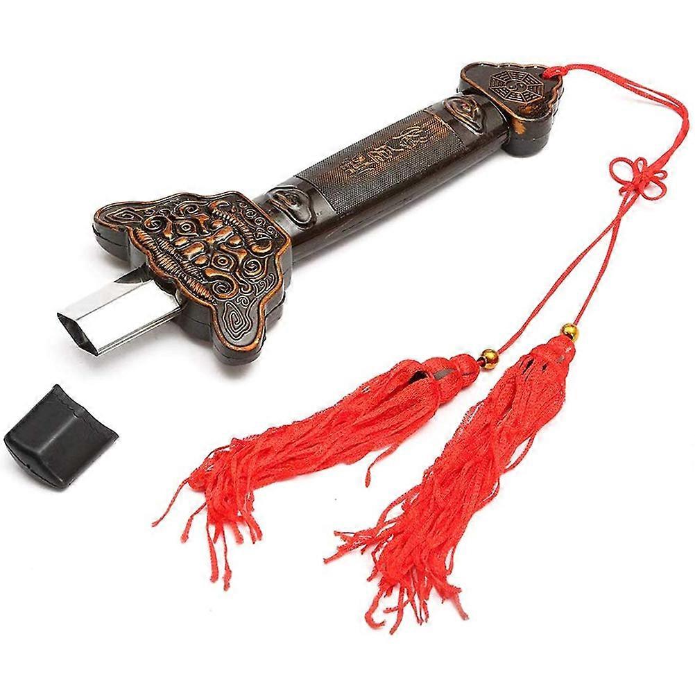 Stainless Steel Sword Prop Toy Dull Sword Swallowing Flexible Street Trick Prop Toy