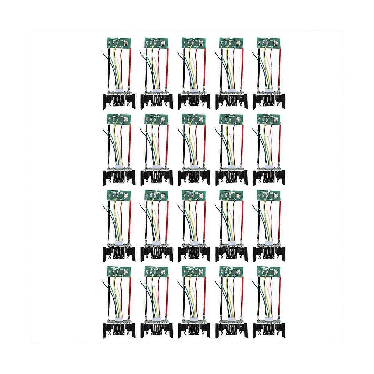 20X Li-Ion Battery PCB Charging Protection Circuit Board for 18V 20V DCB201