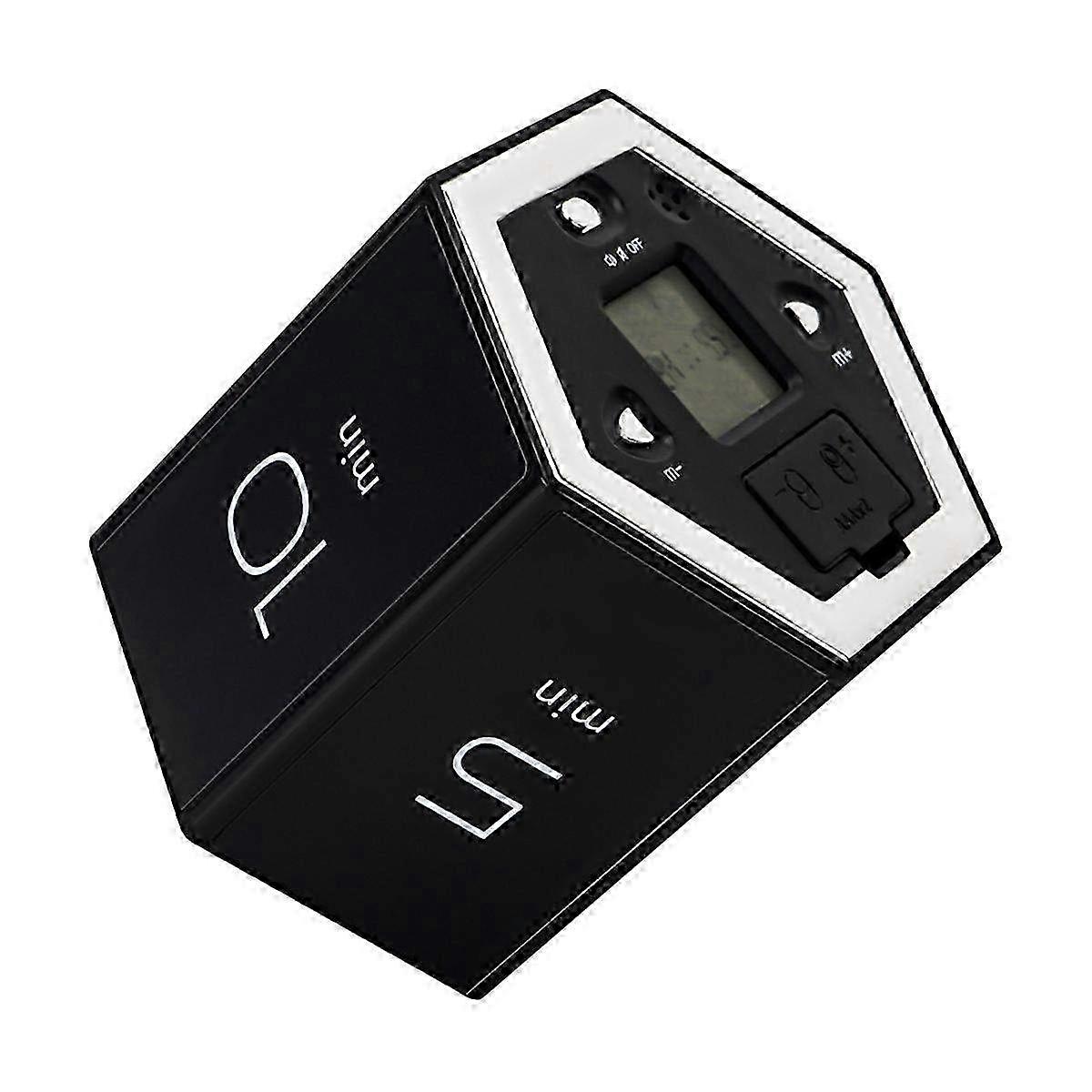 Multi-Sided Digital Countdown Timer & Time Management Reminders for Fitness - Perfect for Workouts, Cooking & Productivity Tracking