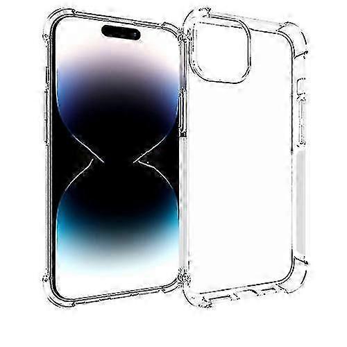 Compatible with Iphone 15 Shockproof Non-slip Thickening Tpu Mobile Phone Case