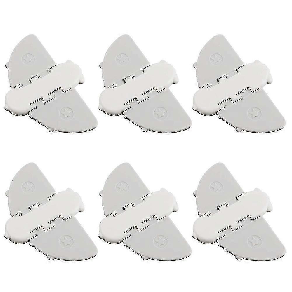6 Pack Window Locks, Sliding Window Lock Child Security Super Adhesive, No Drills No Screws For Bab 2025