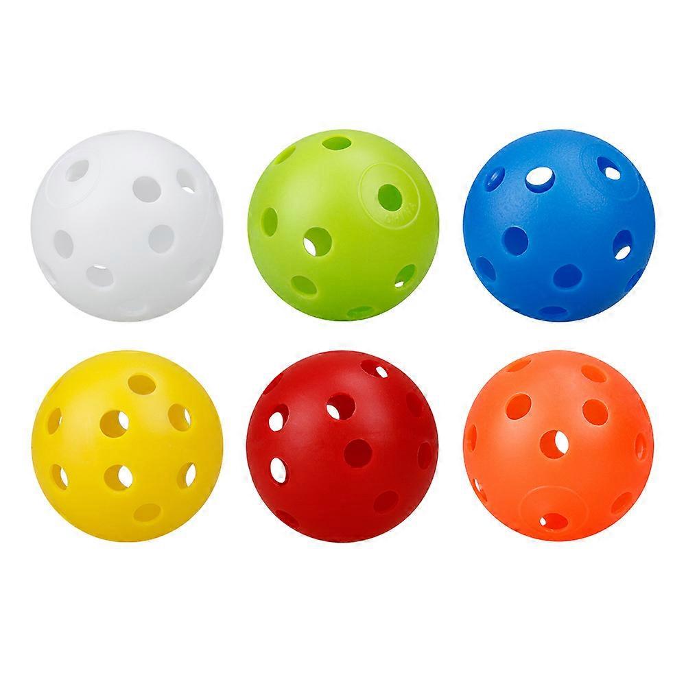 36 Pack Golf Practice Balls Plastic Colored