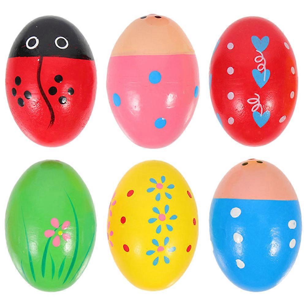 Mini Musical Eggs For Classroom Supplies For Kids 6Pcs