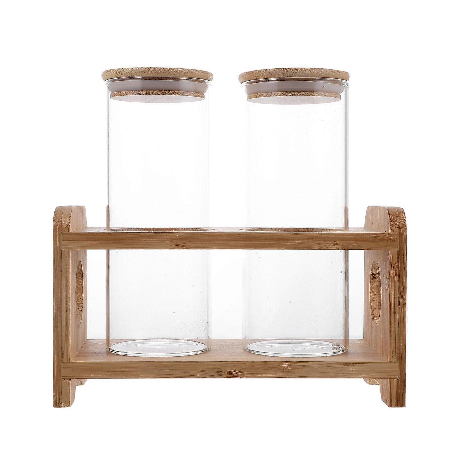 Test Tube Storage Unit Perfect For Home Use And Gift Giving Stylish Assorted Color Storage For Ingredients 7.9×3.1×3.1in 1 Set