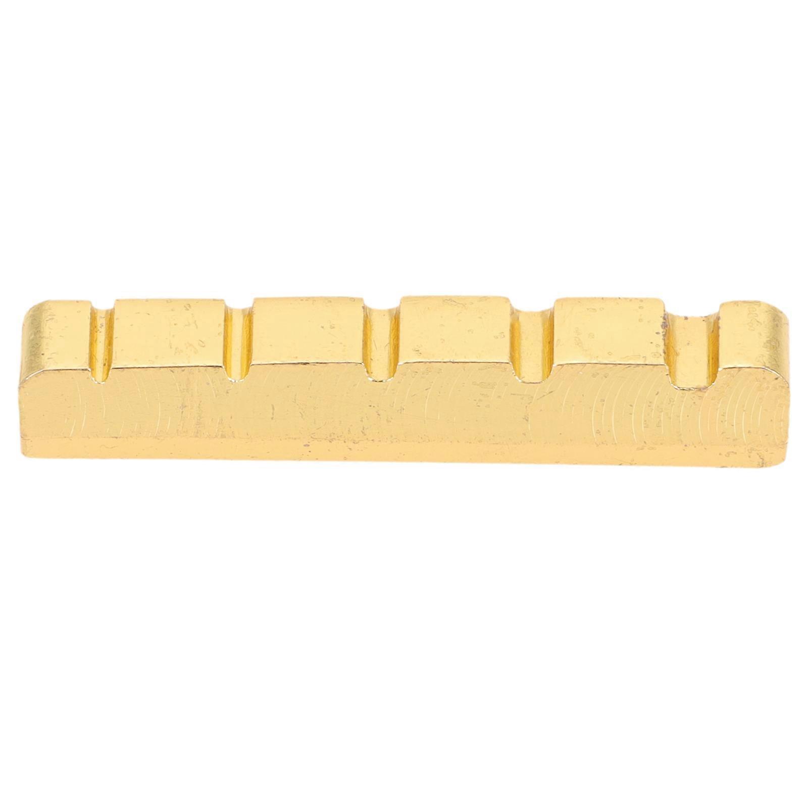Bass String Bridge Saddles Essential Bass Guitar Accessory For Performance Featuring Delicate Design And Compact 4.5x1x0.6cm Size 1Pcs