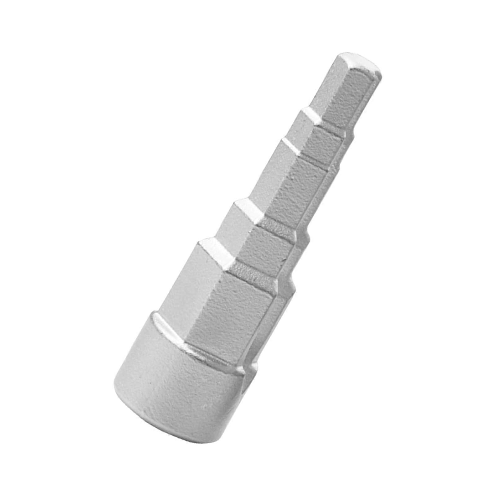 Adjustable Radiator Valves with Wrench and Adapter, 5 Hex Sizes 10mm to 21mm, 1/2 Inch Square Connection for Heating Systems