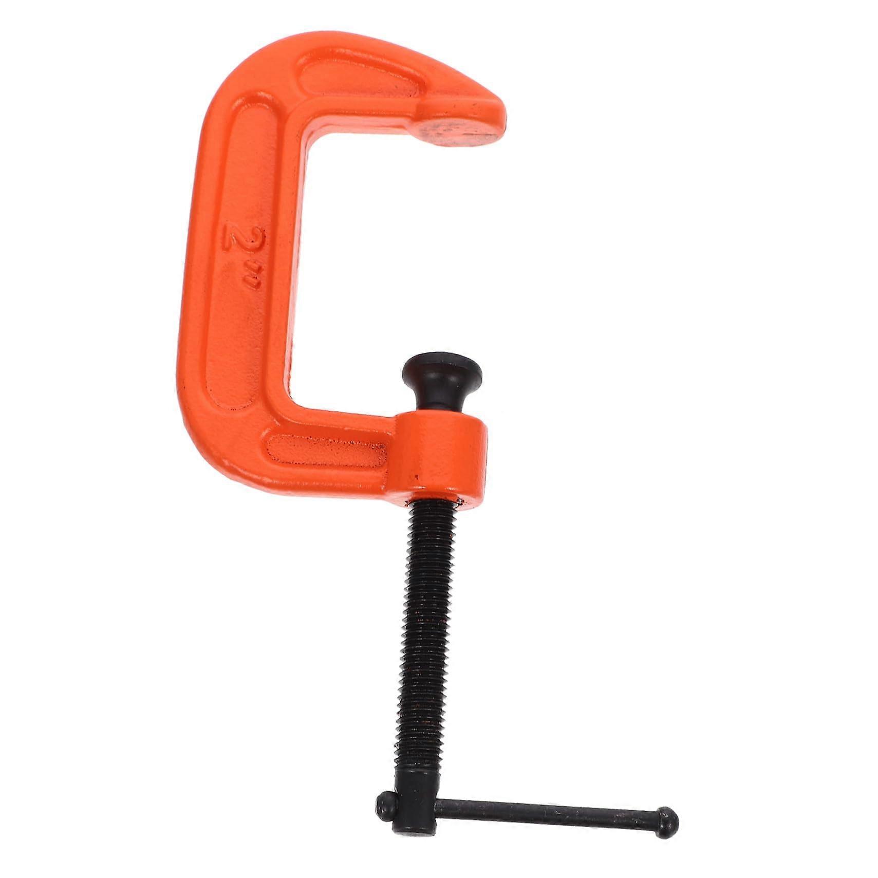 4-Piece Mini Table Clamp Set for Model Making, Small G Clamps, 16.30x6.30x2.00CM, Durable Table Mounting Clamps