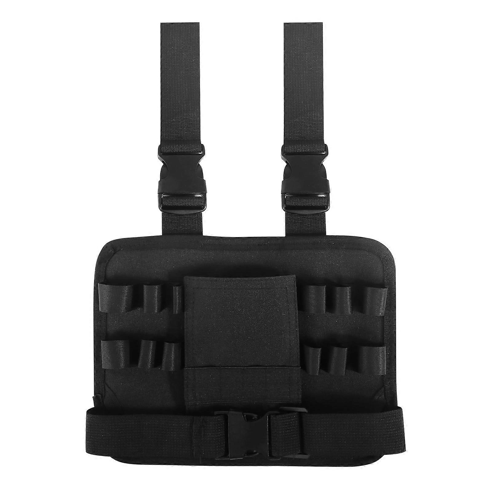 Tool Bag Belt, Oxford Cloth Tool Holder with Belt Clip, Adjustable Leg Strap for Electricians and Hand Tools