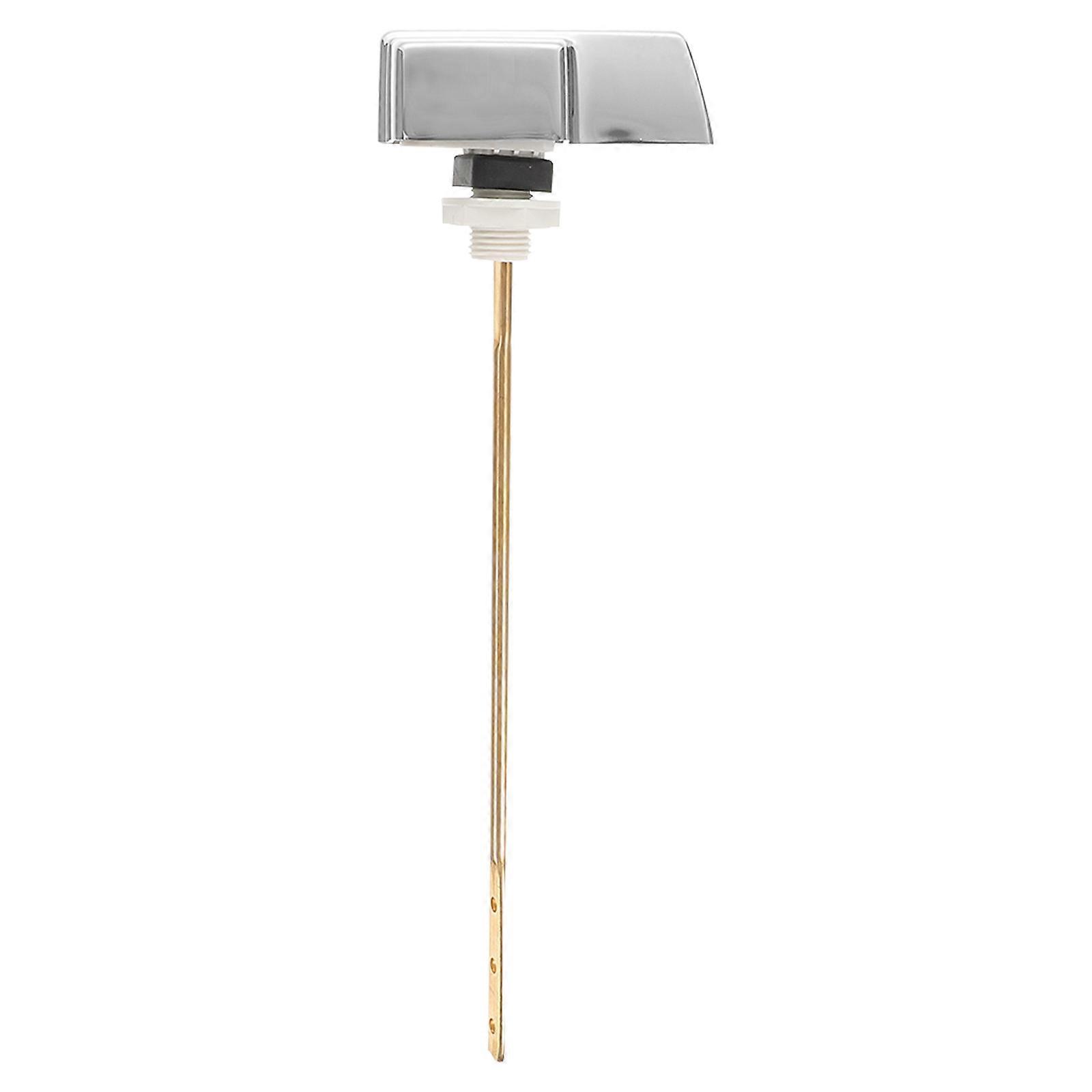 2Pcs Modern Toilet Flush Lever For Kids Bathroom Easy Installation Square Water-saving Operation