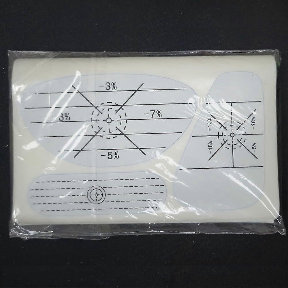 Easy golf swing analysis, 50 nonfunctional tracking stickers'