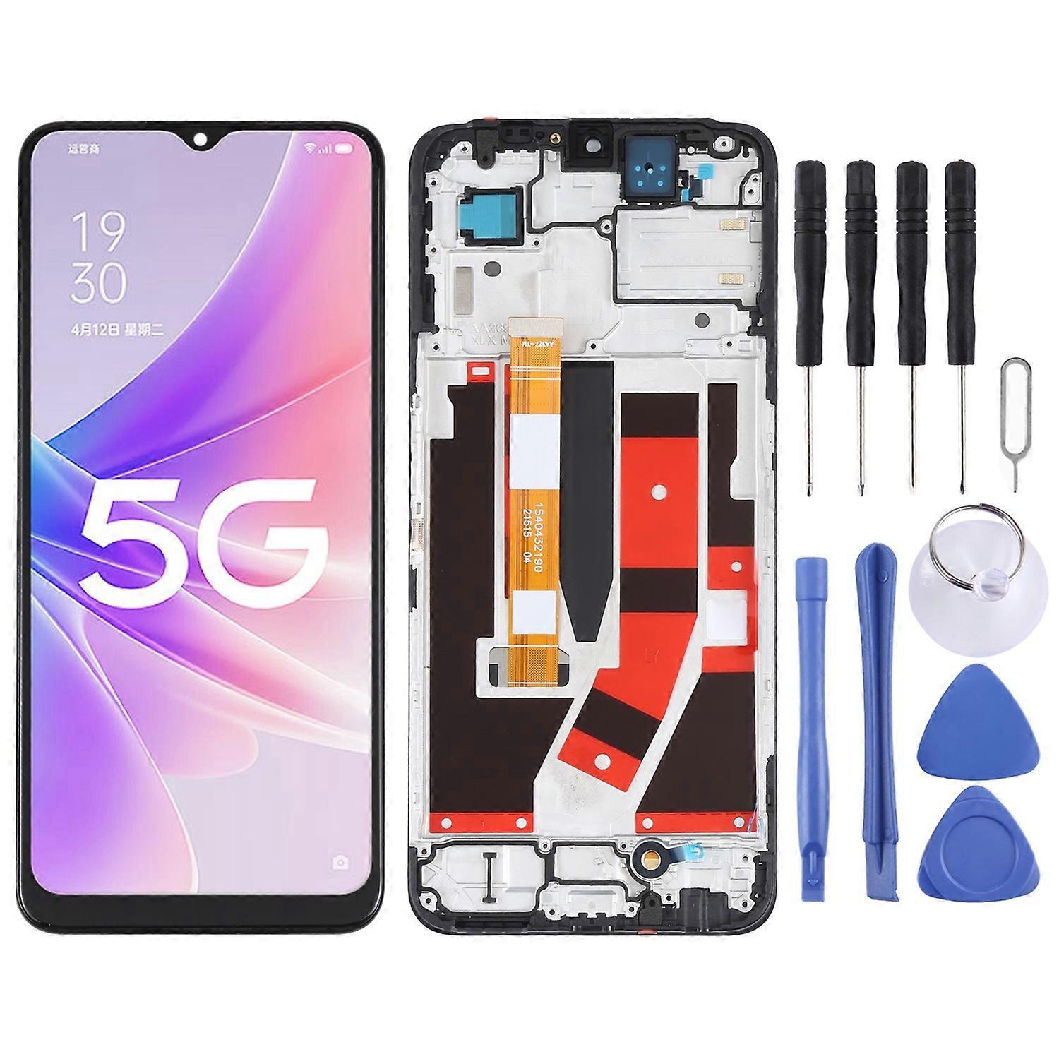 LCD+Touch Screen with Frame For OPPO A57 5G For OPPO A57 5G