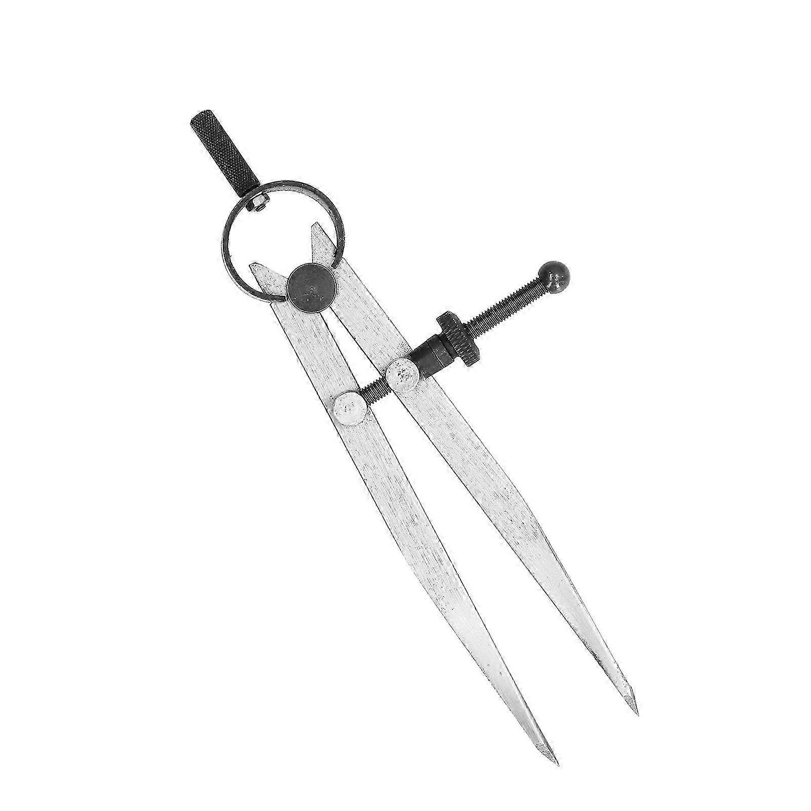 Adjusted Wing Divider Calipers with Spring Nut for Leather Scribing and Marking at 125mm Length