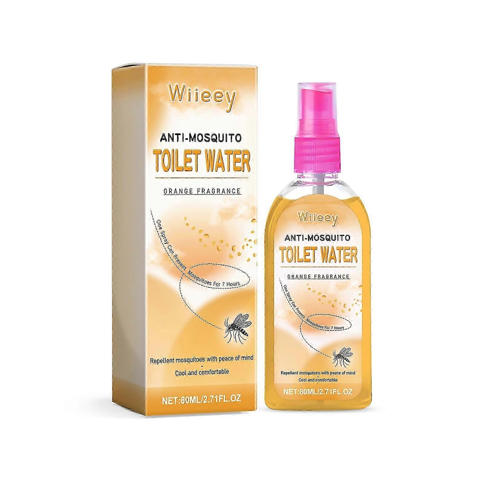 Wiieey حكة الحوامل والرضع والمياه الطاردة للبعوض (نكهة البرتقال)