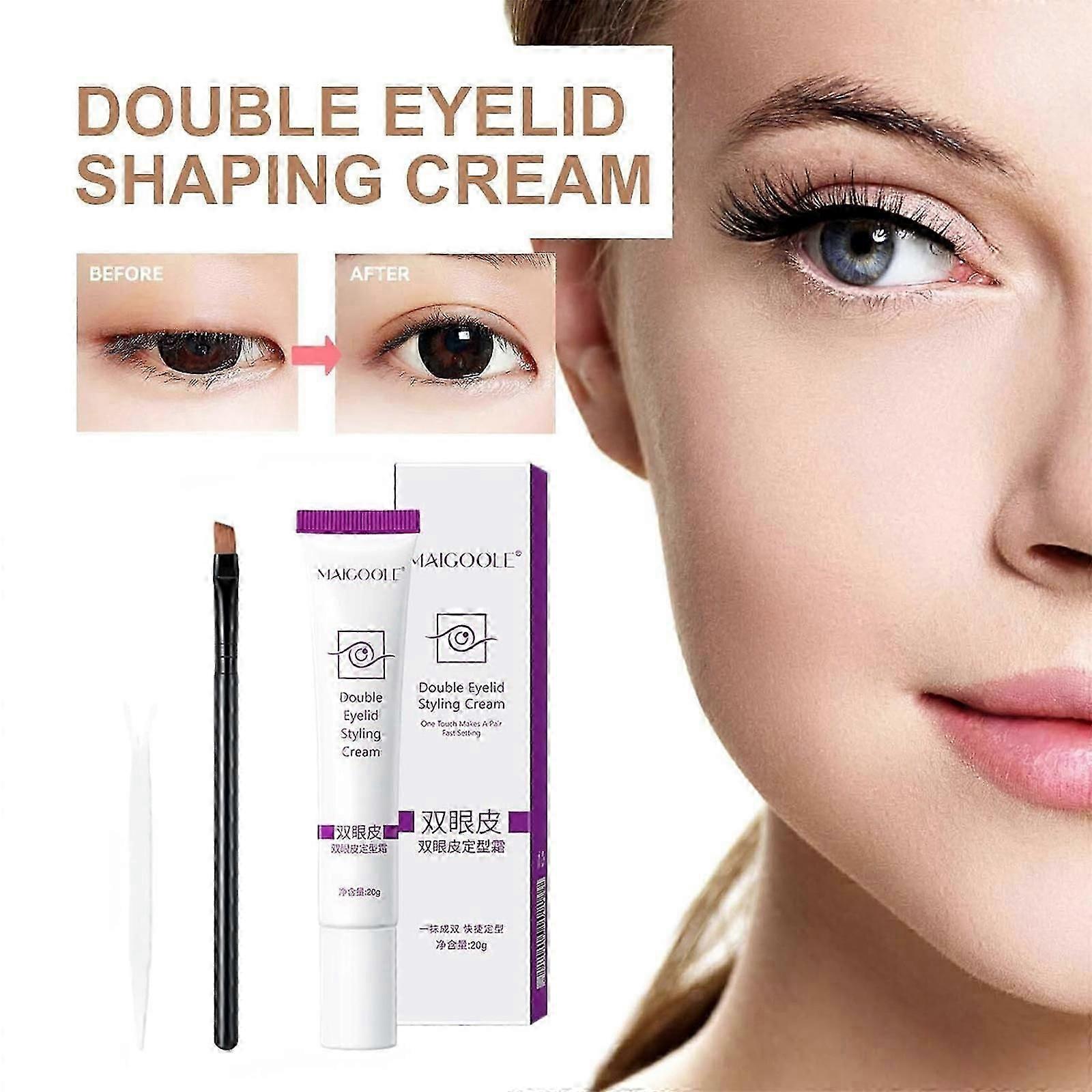 Double Eyelid Styling Cream, Double Eyelid Shaping Cream, Long Lasting Waterproof Double Eyelid Shaping Styling Cream