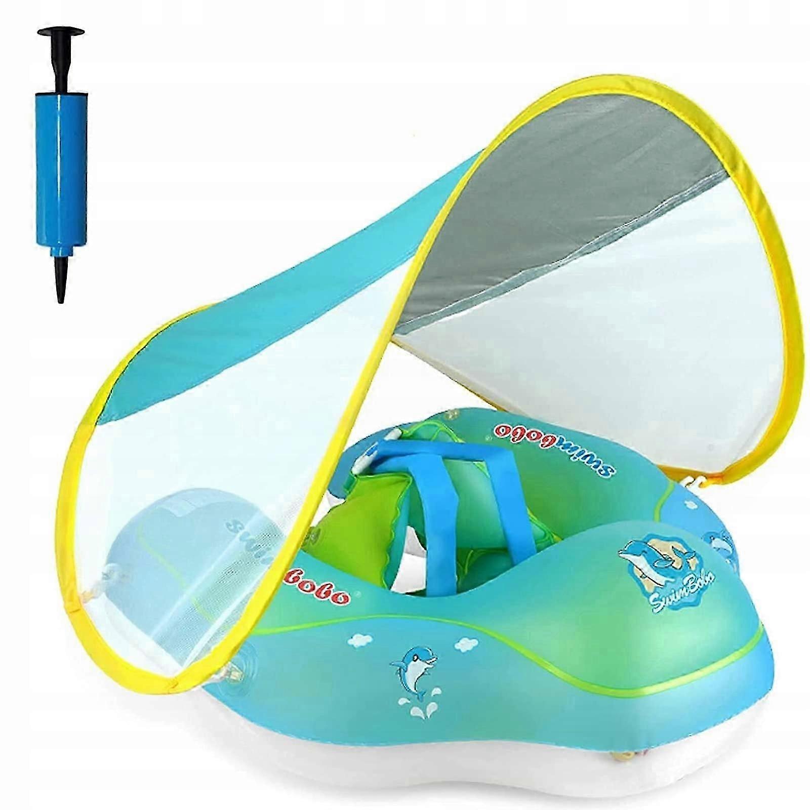 Inflatable Wheel For Children With Canopy