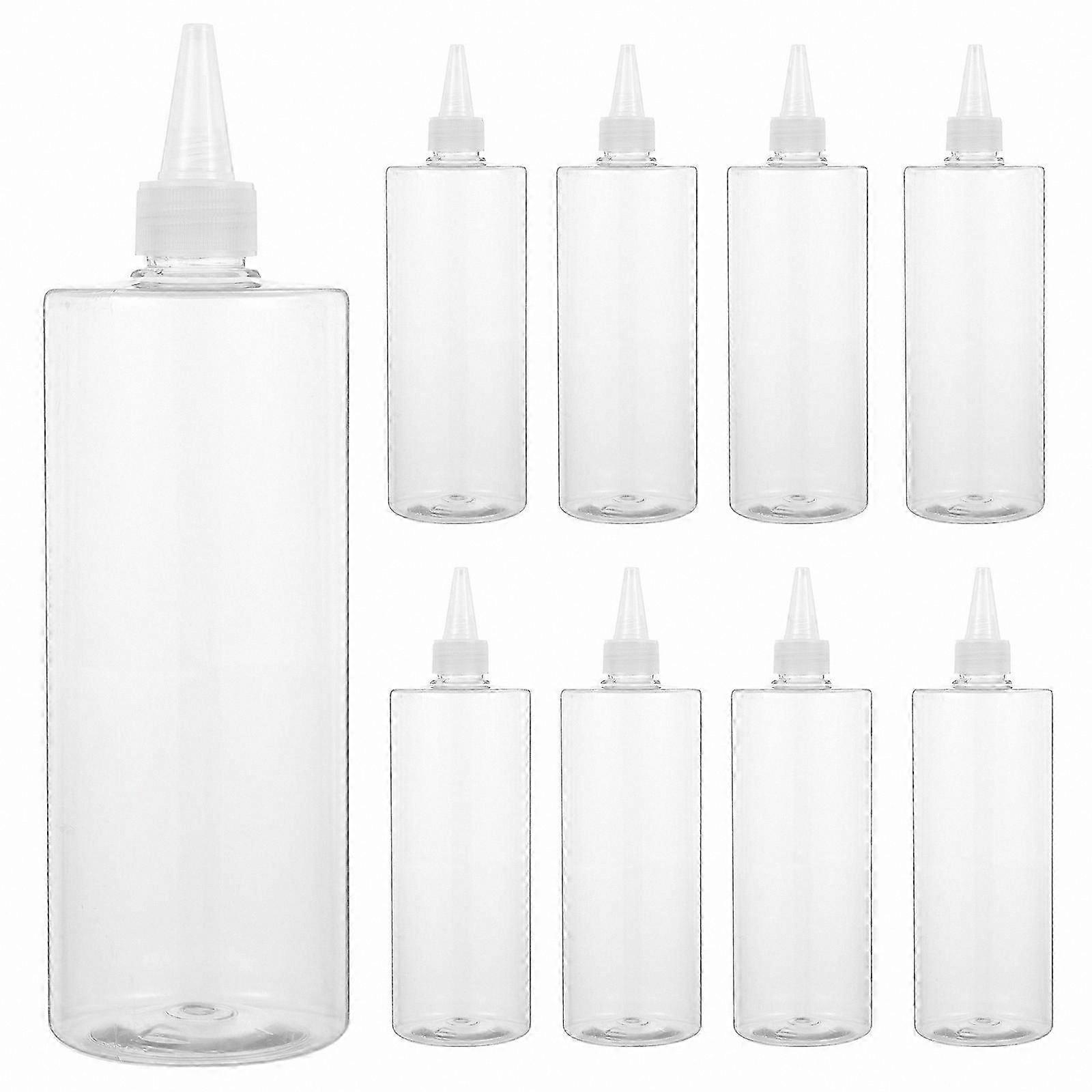 10-Pack Precision Squeeze Bottles with Droppers for Liquid Dispensing and Crafting