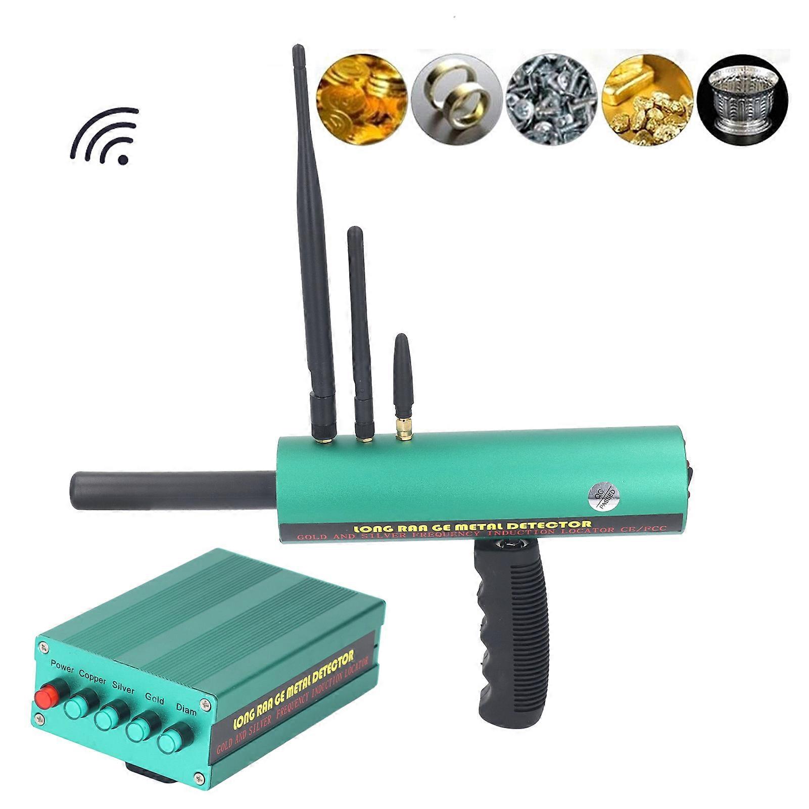 1000m Range Metal Detector 20m Depth High Sensitivity 3 Antenna