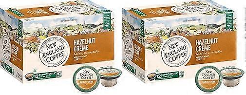 New England Coffee Hazelnut Creme Single Serve Pods 2 Pack