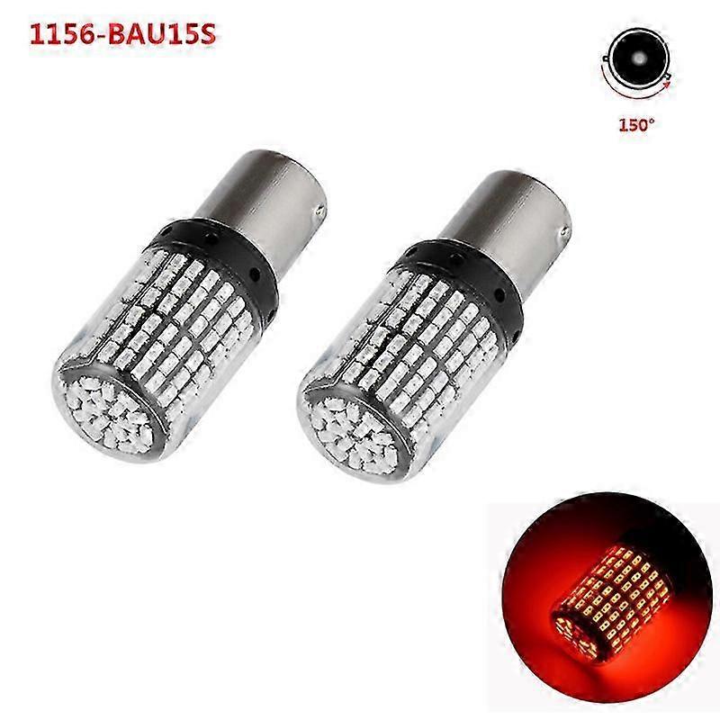 2-Pack LED Bulbs with CanBus for UK Vehicles, Compatible with Multiple Socket Types and 144 SMD Design