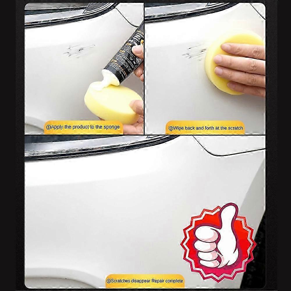 Paint Brush Kit for Car Scratch Repair: Solution to Remove Stains, Fix Scratches & Apply Scratch Free Wax