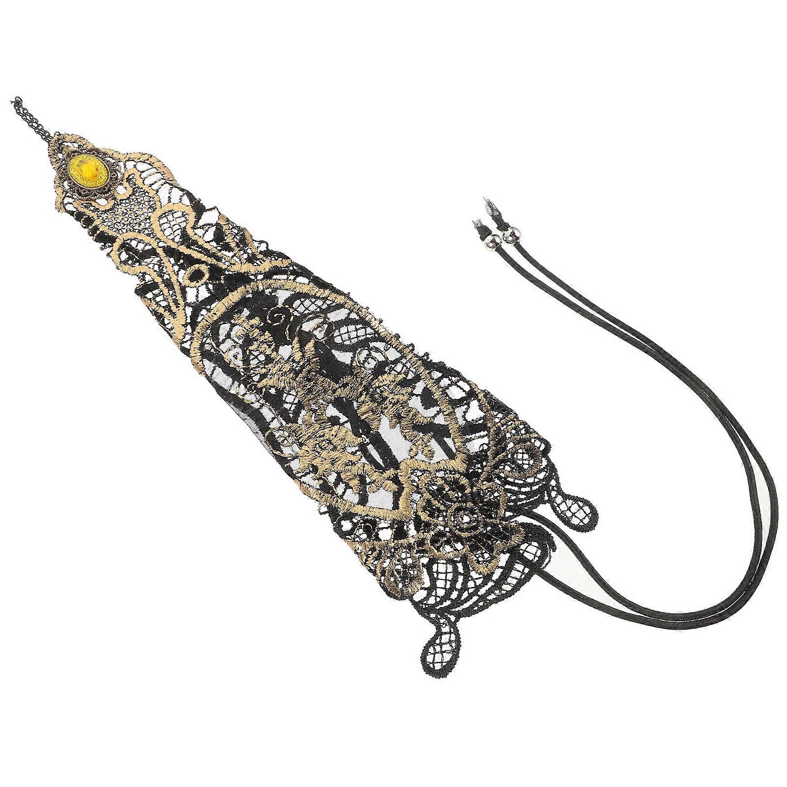 Dekorative hansker for kvinner albuestil