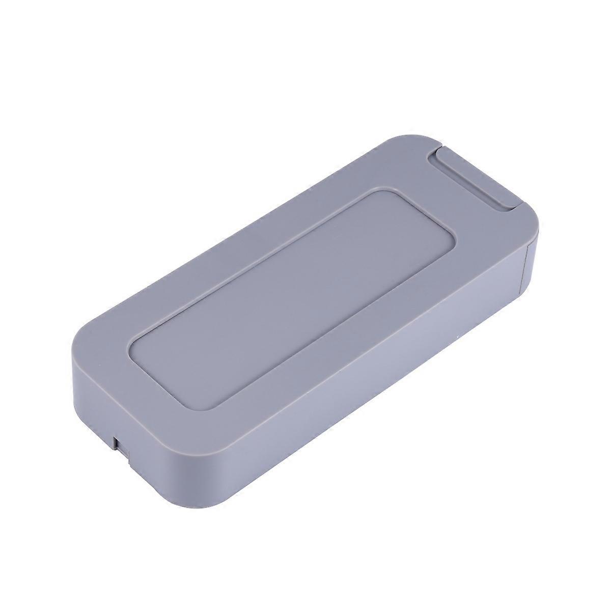Plastic Drawer Style Storage Box for Stationery with Adhesive Bottom Hidden Under Table Desk