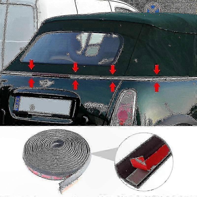 Rear Soft Top Roof Weather Seal Repair Kit for Convertible Models (2001-2006)