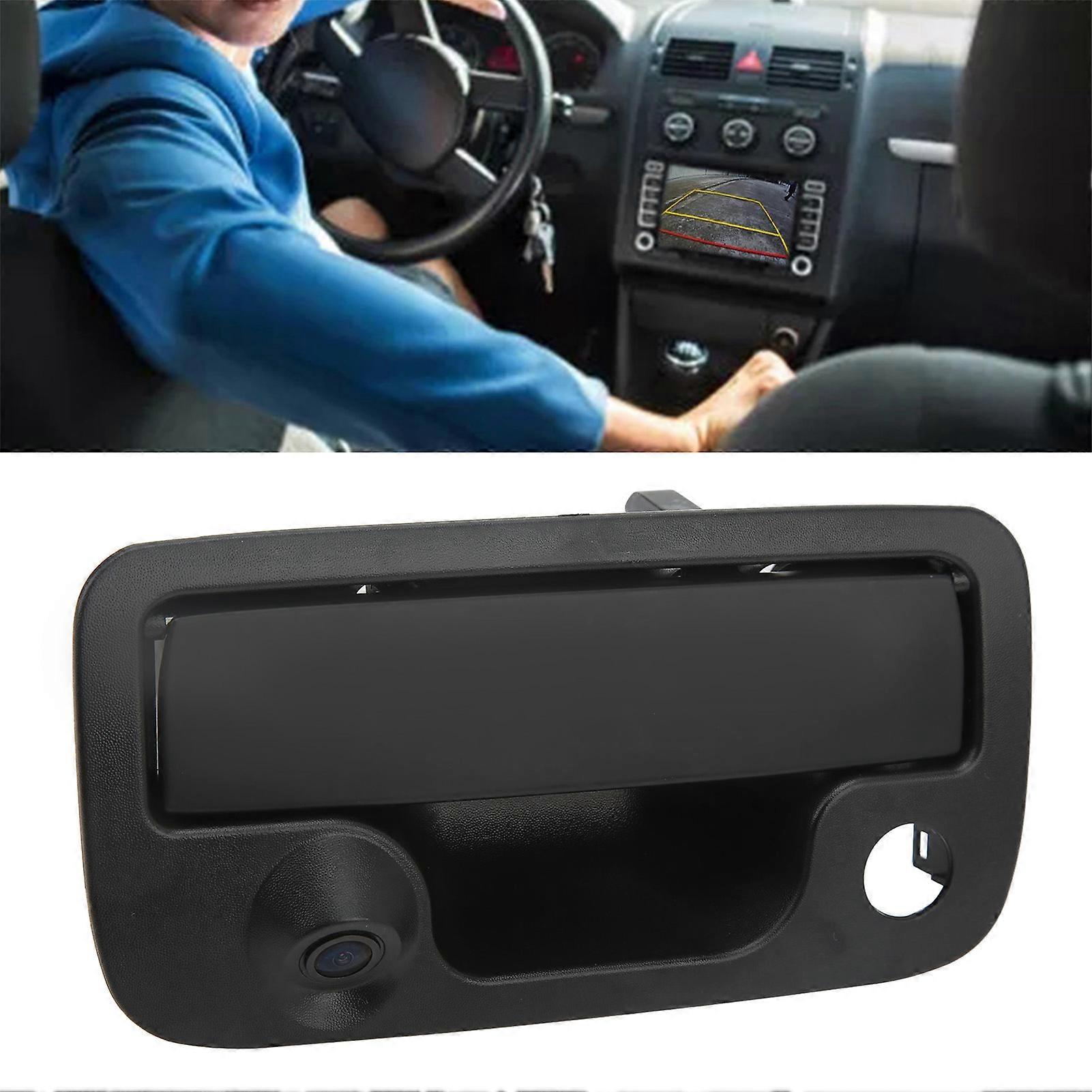 Tailgate Handle Camera Wide Angle High Resolution Anti-Fog Rear View