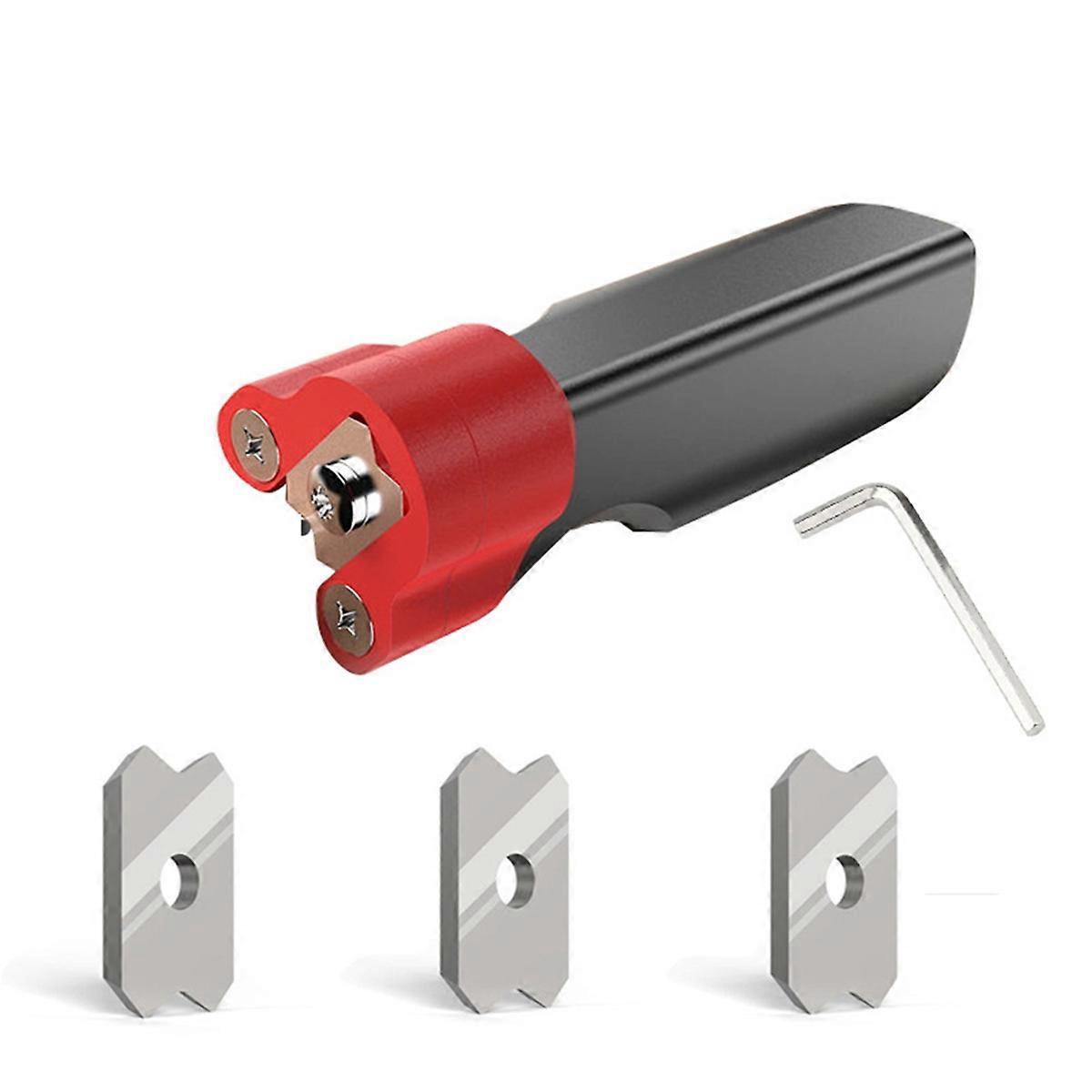 R1/R1.5/R2/R3 Chamfering Tool Woodworking High Strength Hand Planer Aluminium Alloy Trimming Edge B